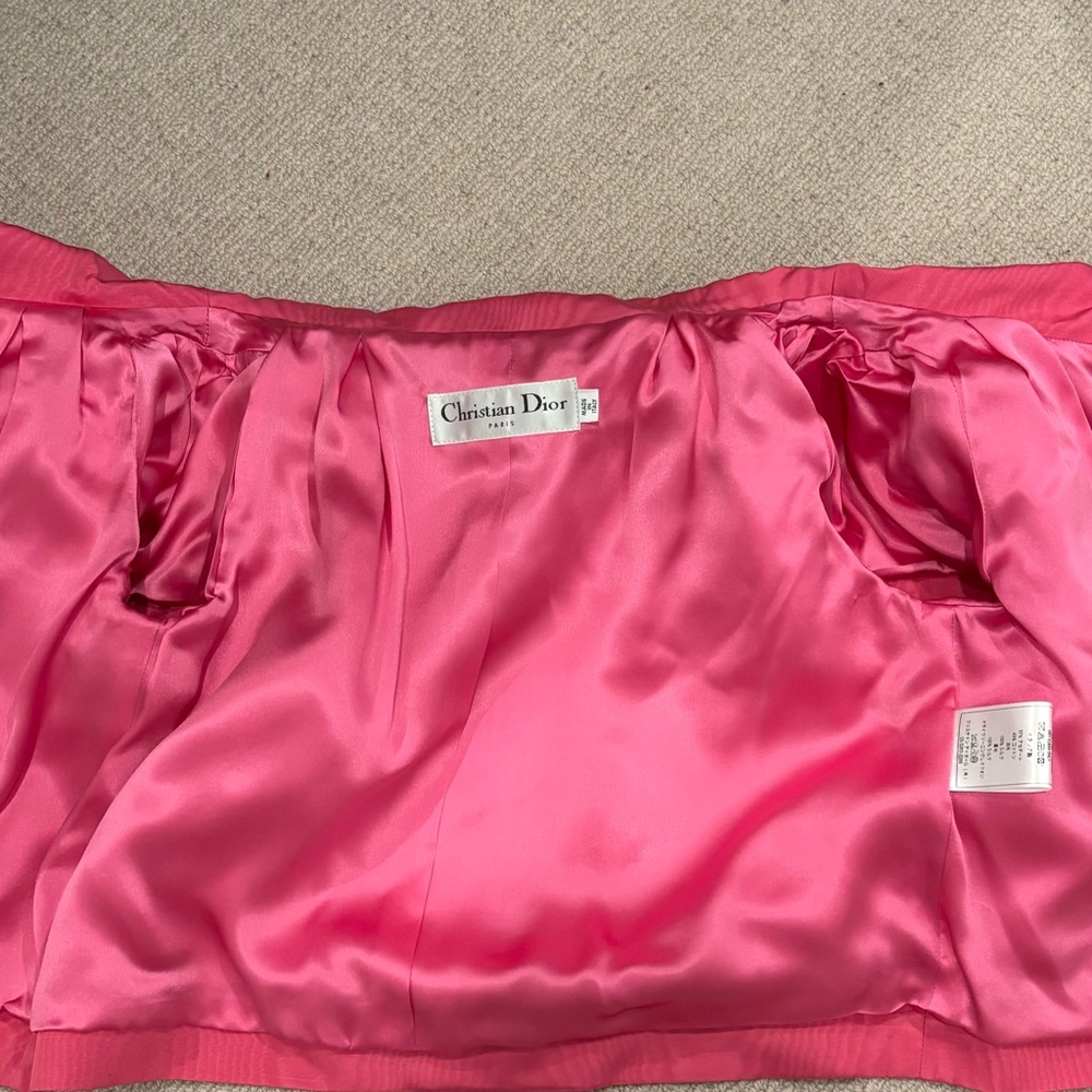 *** SOLD*** Christian Dior Pink Cropped Jacket- Resort 2008 - Picture 4 of 8